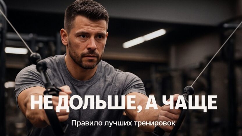 не дольше, а чаще _ тренировки